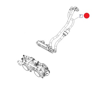 ASM-FUEL LINE SUPPLY SDI RUSH   (87-07359)